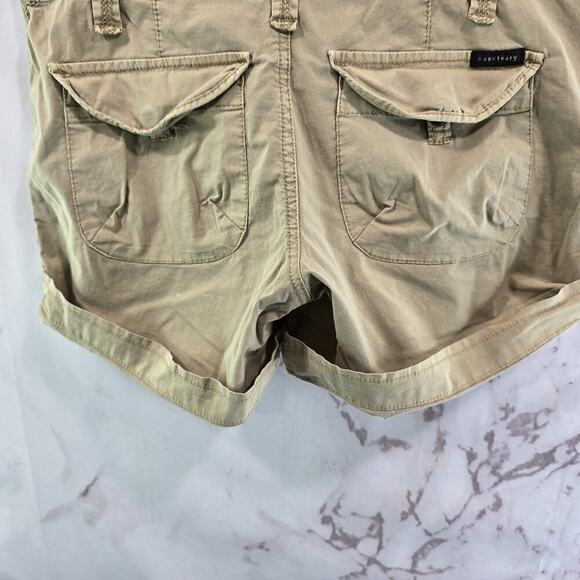 Saturday Sunday Shorts Womens 25 Low Rise Utility Safari Cuffed Convertible - Picture 7 of 11